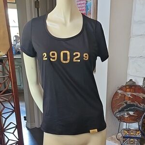 29029 Everesting Black Polyester Hiking Tshirt Size XS